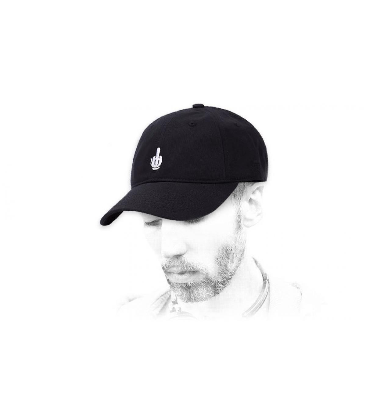 black Fuck Off cap Off Cyrved black black Fuck Off cap Off Cyrved black